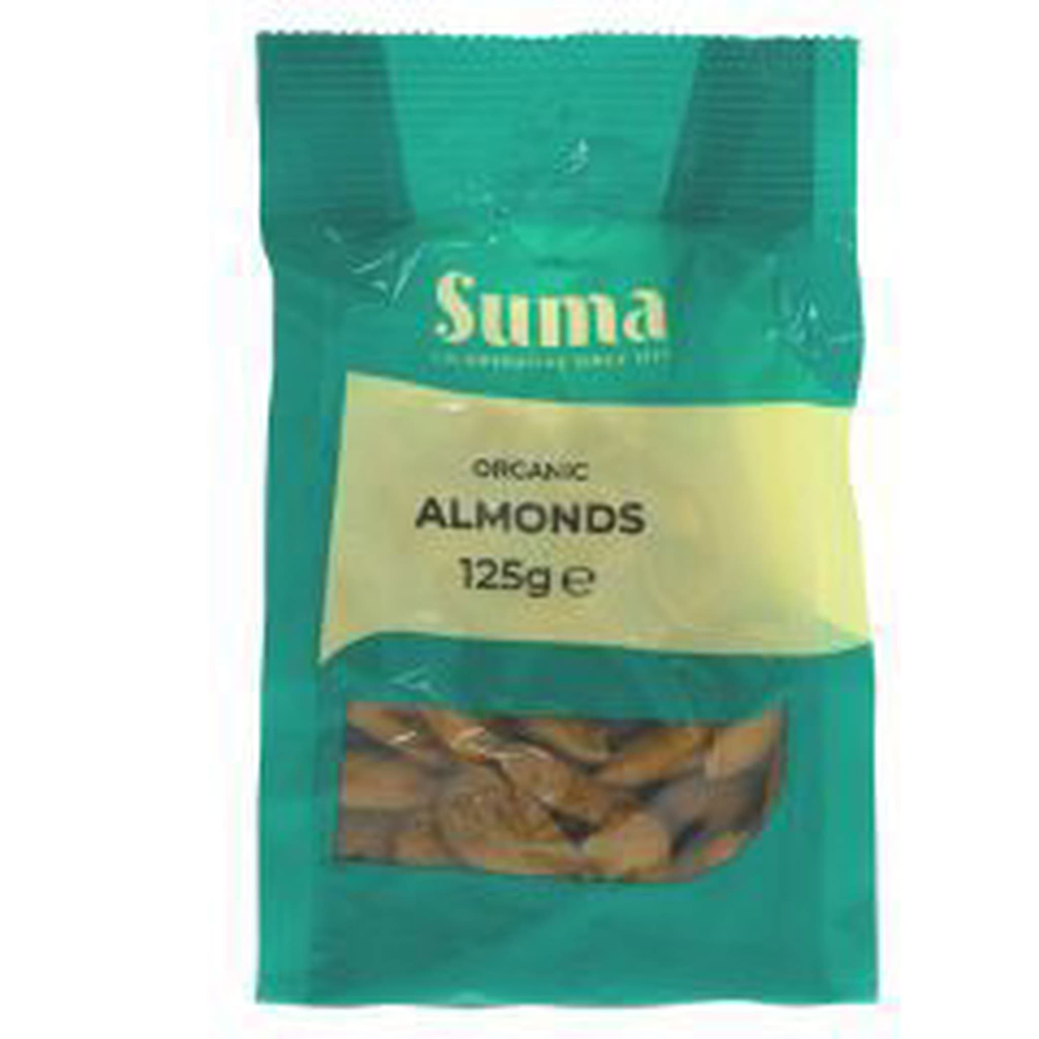 Suma Organic Whole Almonds (250g)