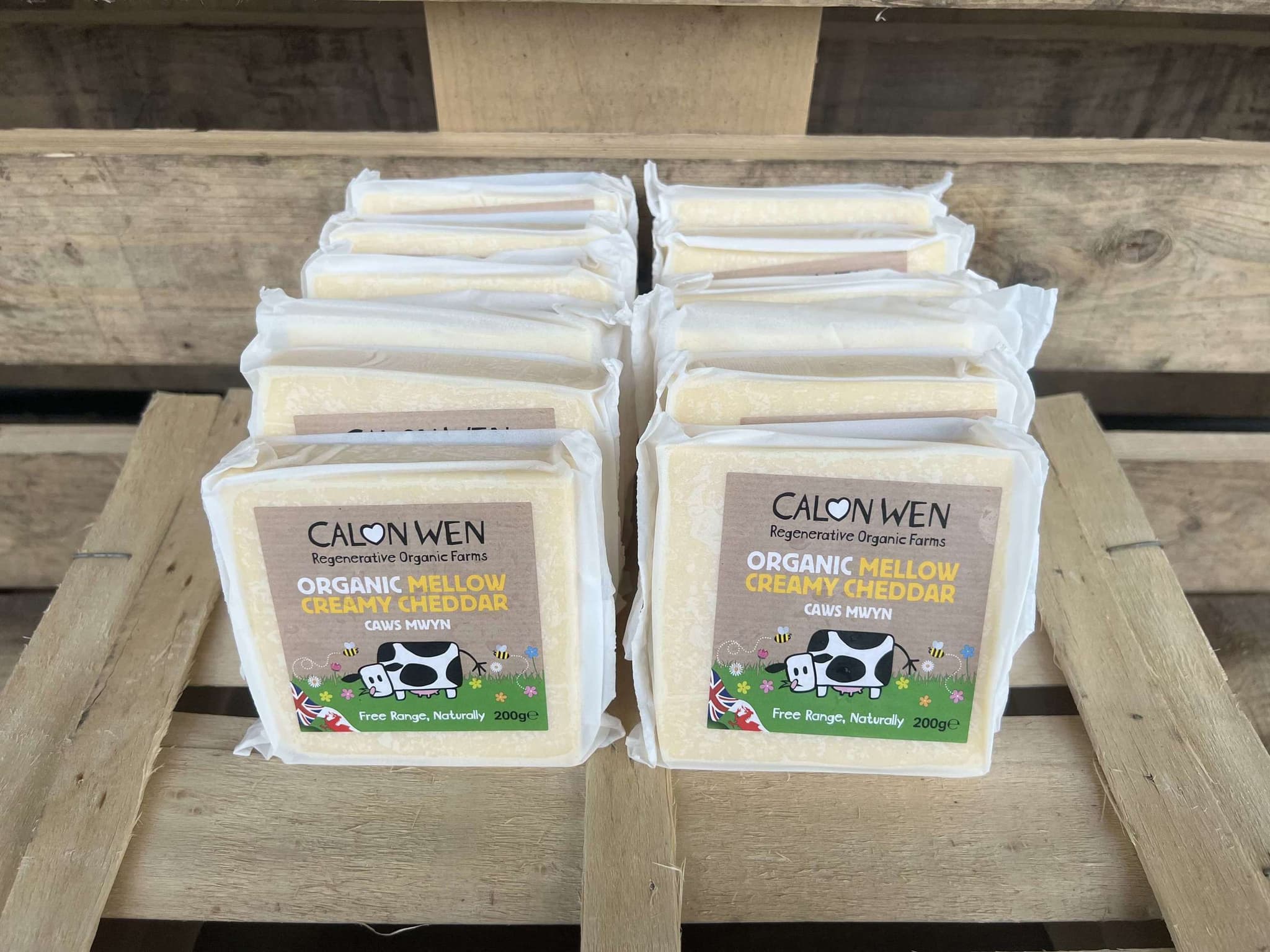 Organic Mild & Mellow Cheddar (200g)