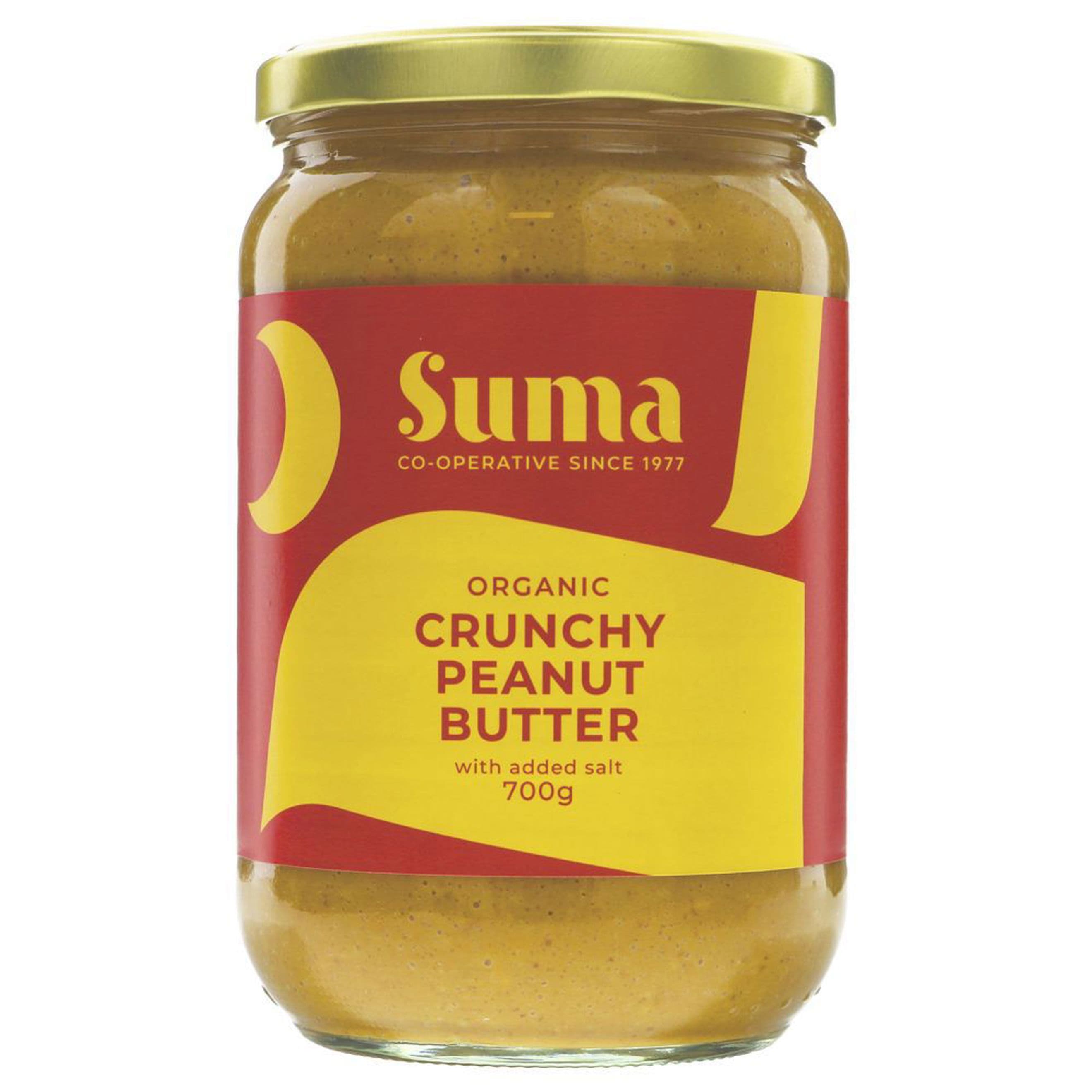 Organic Peanut Butter Crunchy (700g)